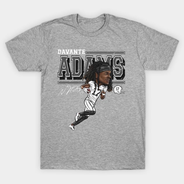 Davante Adams Las Vegas Cartoon T-Shirt by MASTER_SHAOLIN